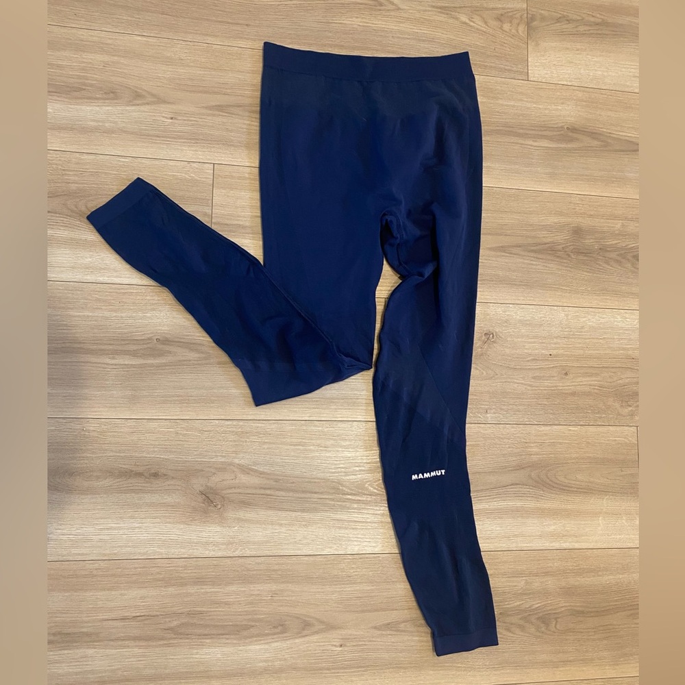 Mammut Wool Blend Navy Leggings